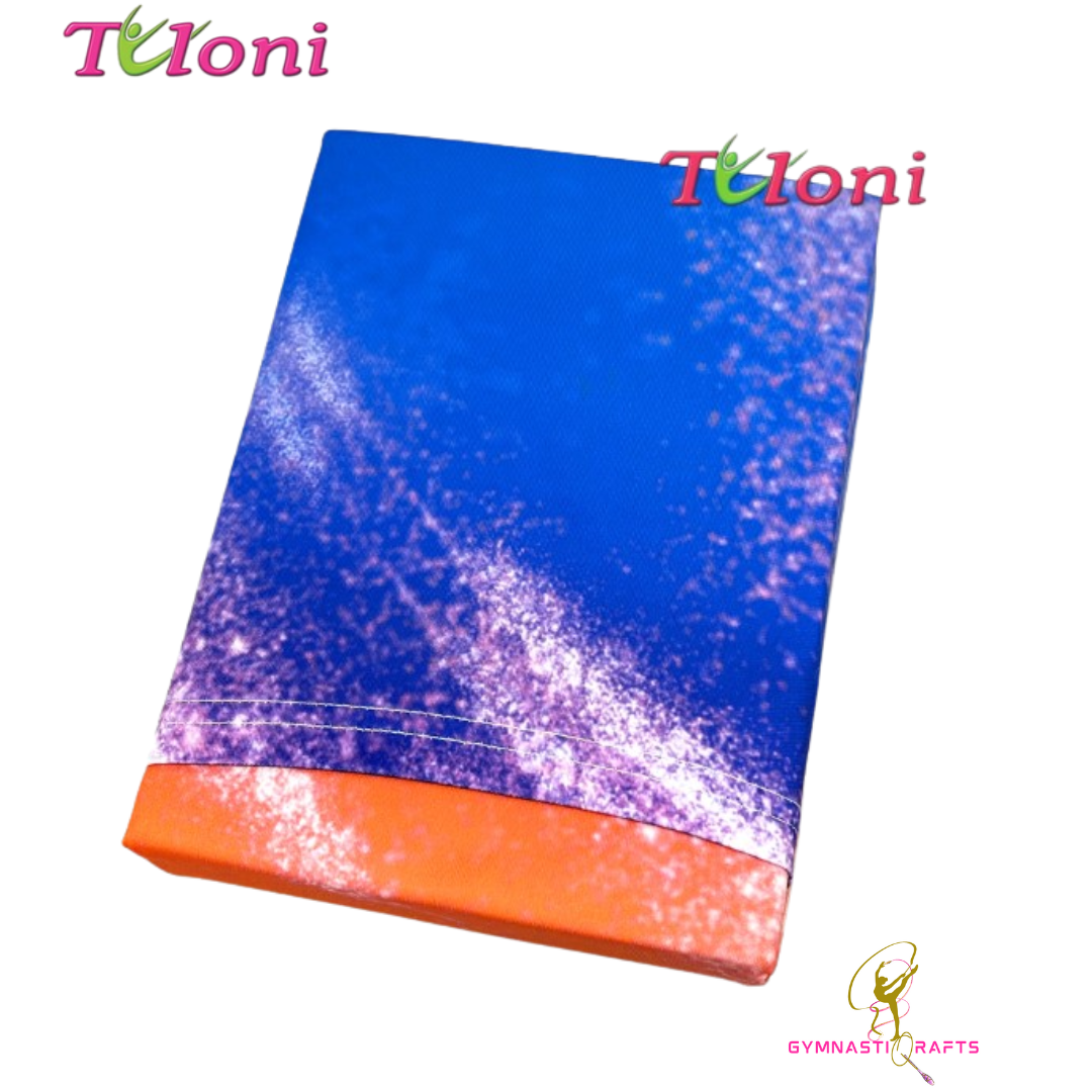 TULONI| Protection RG Cushion Tuloni mod. Nika s. 22x 17 cm col. Blue x Orange_1