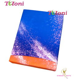 TULONI| Protection RG Cushion Tuloni mod. Nika s. 22x 17 cm col. Blue x Orange