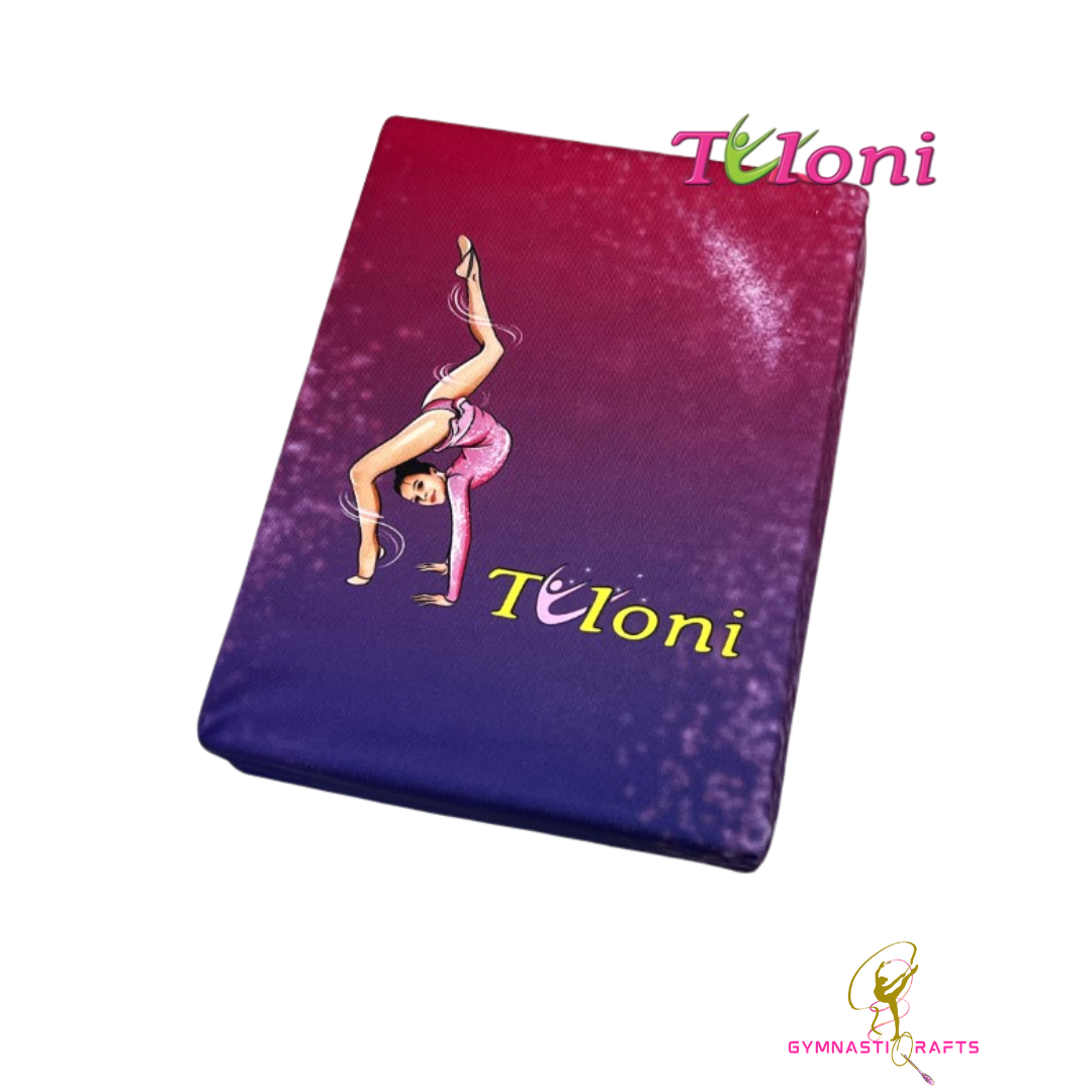 TULONI| Protection RG Cushion Tuloni mod. Nika s. 22x 17 cm col. Violet x Fuchsia