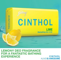 Cinthol lime soap 75 g