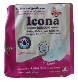 Icona 8 maxi sanitary pad 