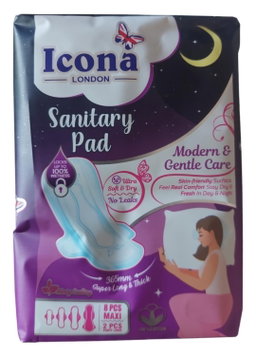 Icona sanitary pad 8+2 