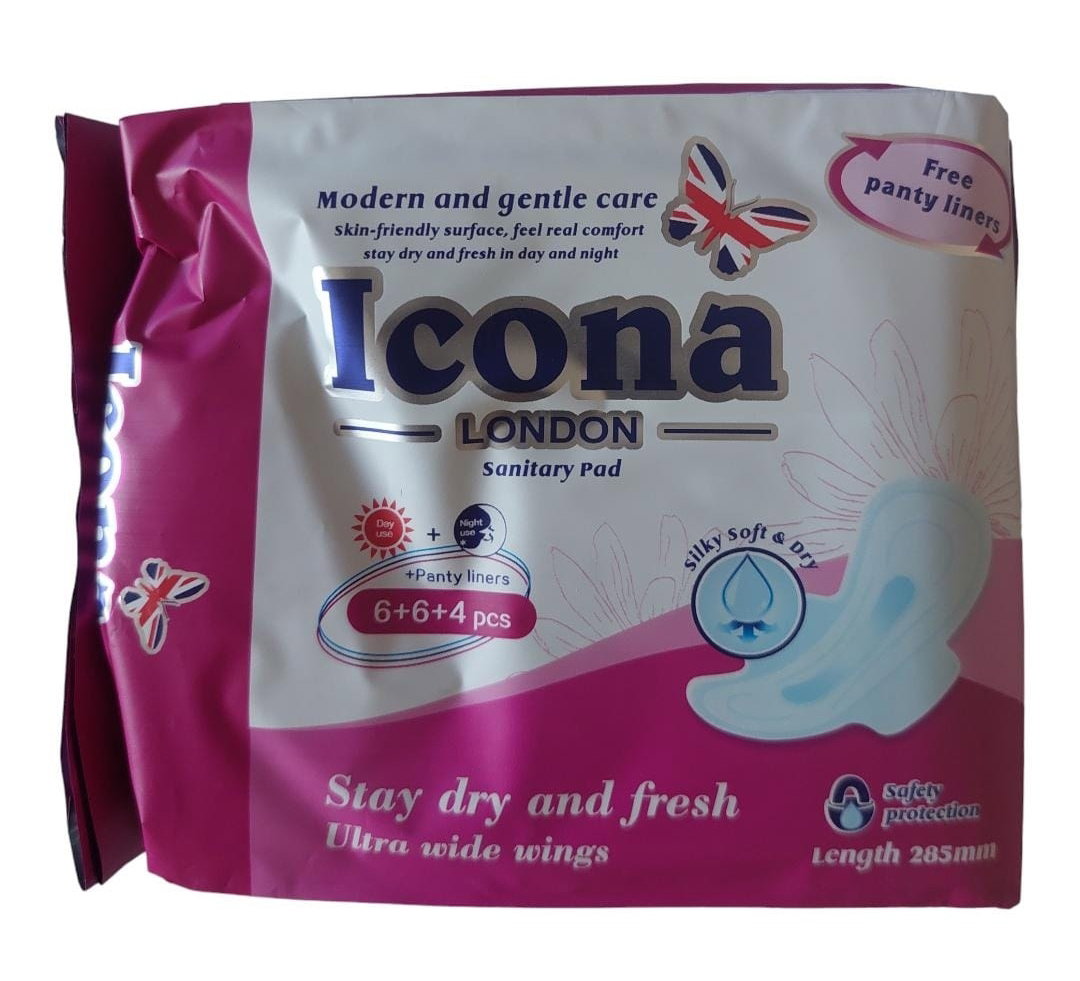 Icona sanitary pad 6+6+4