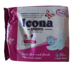 Icona sanitary pad 6+6+4