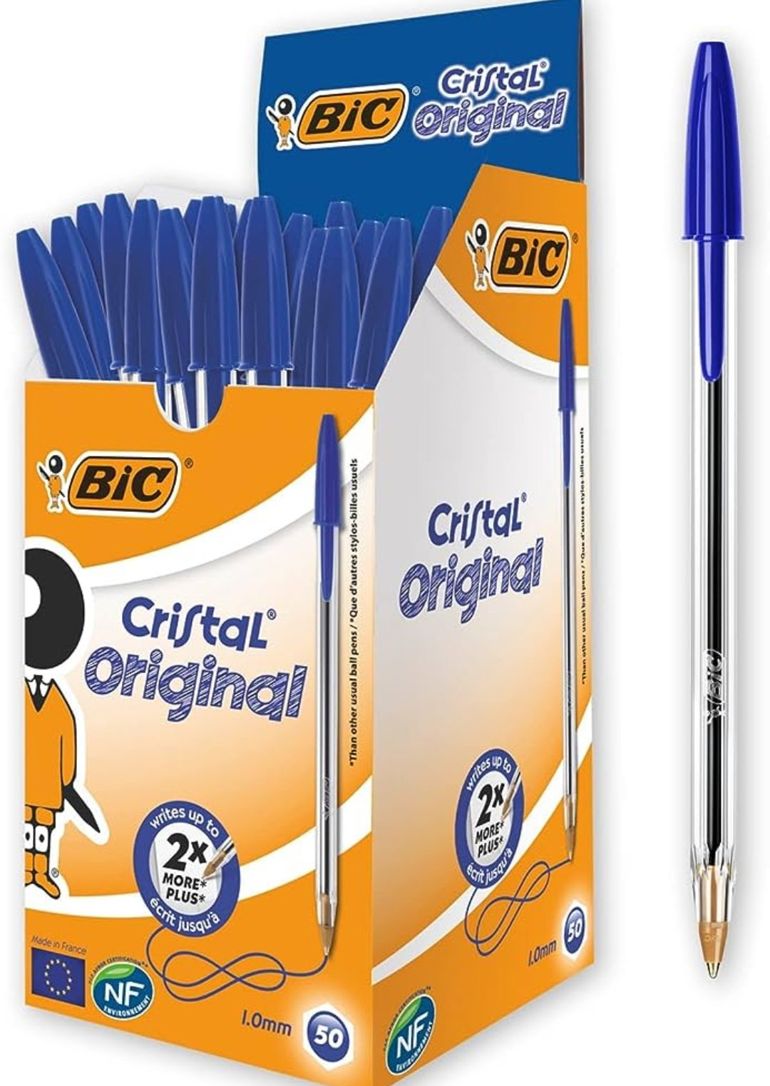 Bic blue pen 1 pc _0