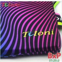 TULONI| Back Protection Cushion Tuloni mod. Wave s. 37x25x2 cm col Pink x Black