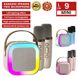 K12 KARAOKE SPEAKER TWO MICROPHONE 