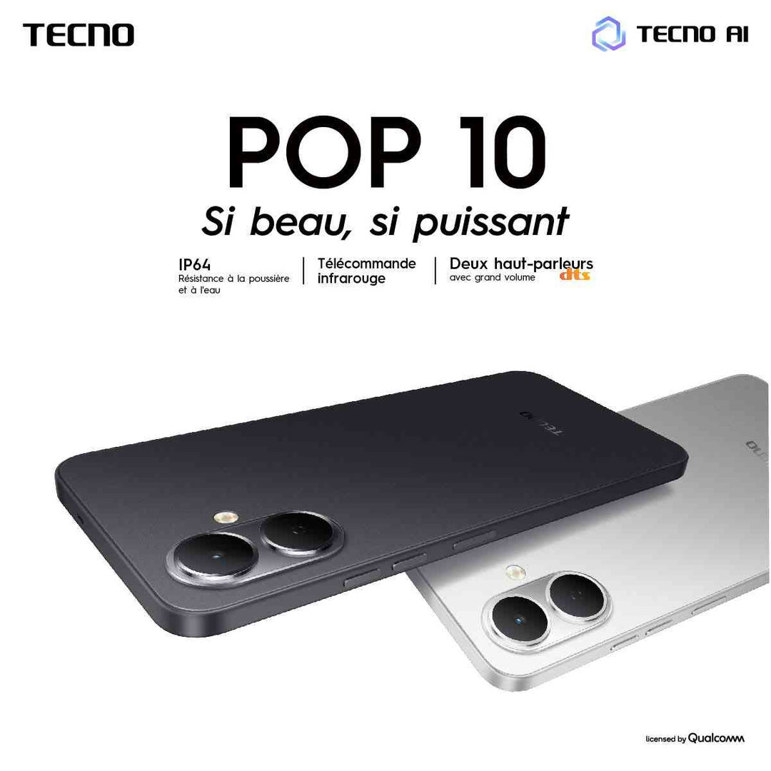 TECNO POP10 64GB GRIS