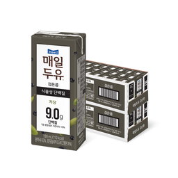 [매일] 검은콩 두유  Low-sugar Black Bean Soymilk 190ml*24