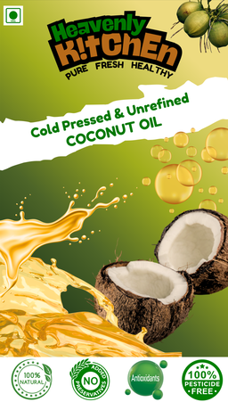 Cold Pressed Organic Coconut Oil
