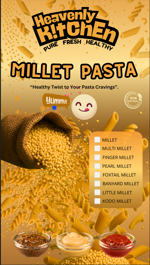 Millet Pasta - Kid's Favorite