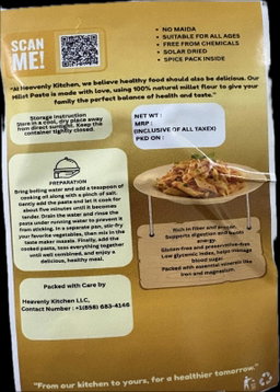 Millet Pasta - Kid's Favorite