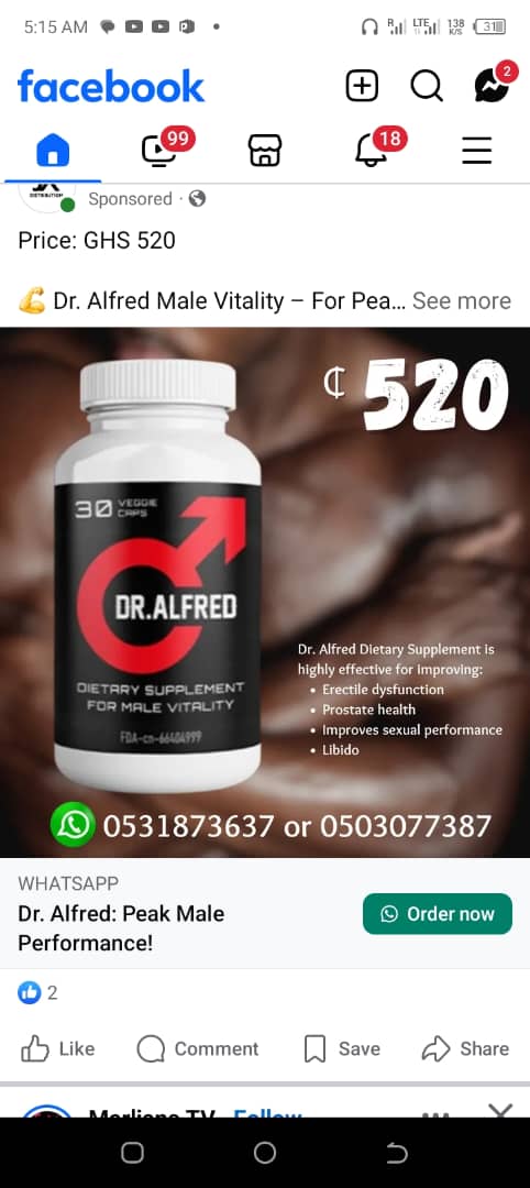 Dr. Alfred Male Vitality Supplement _0