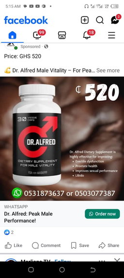 Dr. Alfred Male Vitality Supplement 
