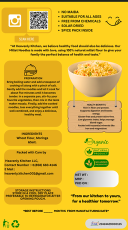 Millet Noodles - Kid's Favorite