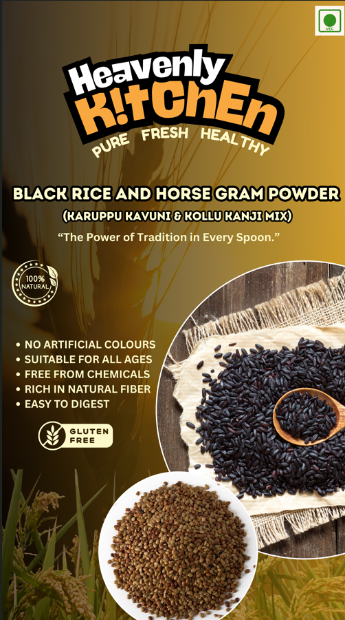 Karuppu Kavuni and Kollu Kanji (Weight Loss Mix) 1/2 lbs