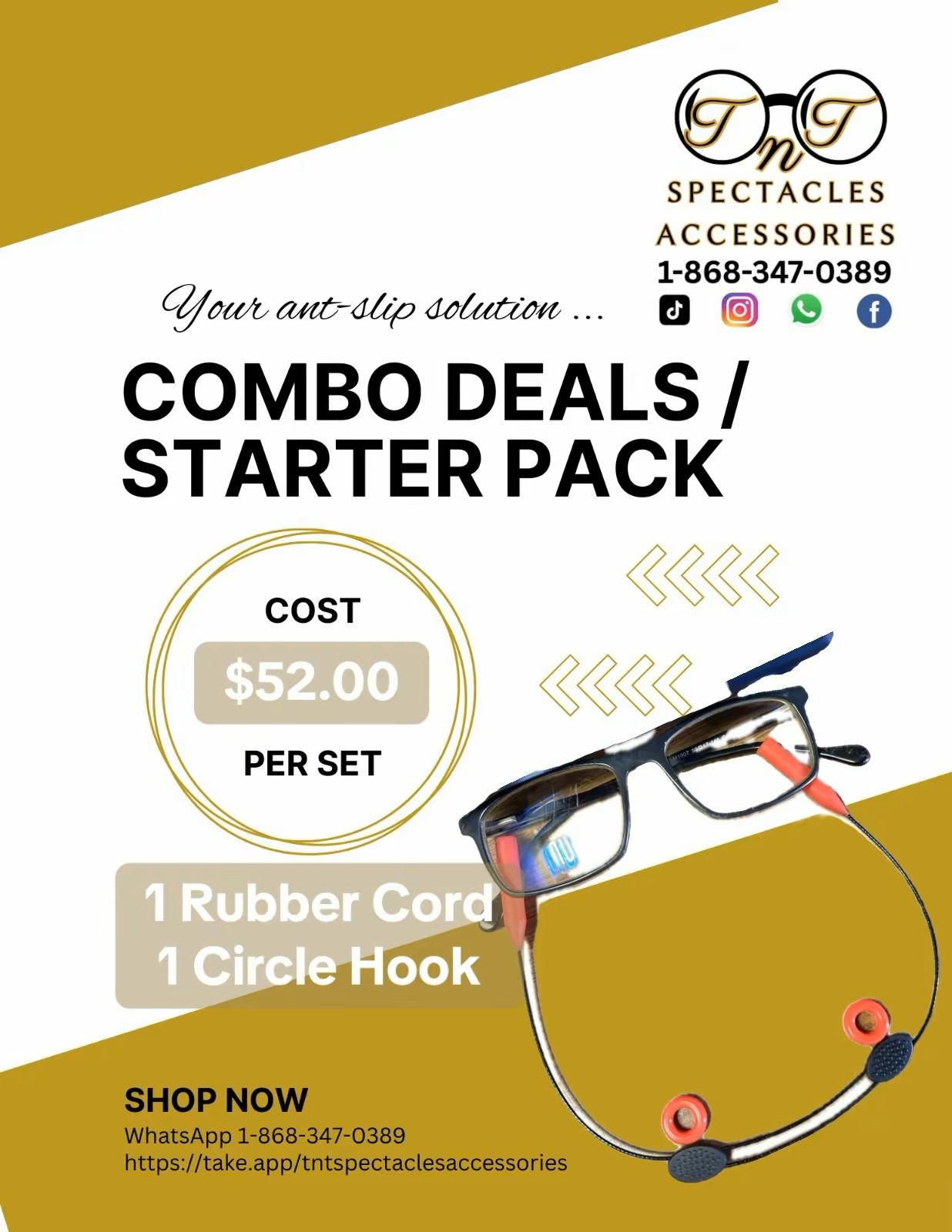 1 Rubber Cord + 1 Pair Circle hook_1