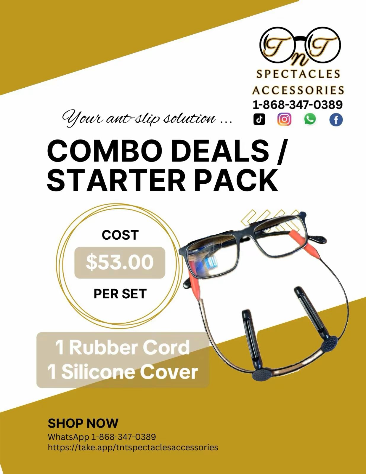 1 Rubber Cord + 1 Pair Silicone Cover_1
