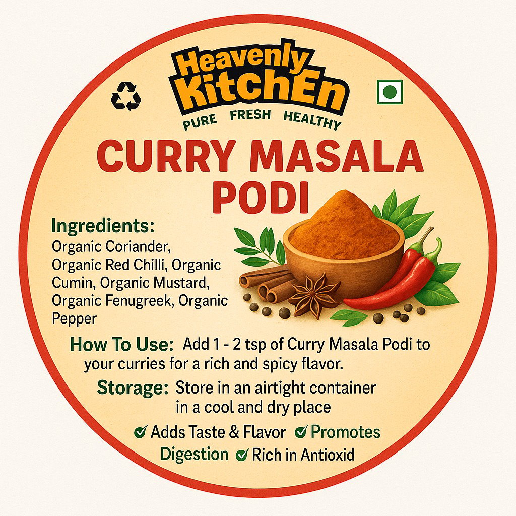 Mom Made Curry Masala Powder 1 lbs_0