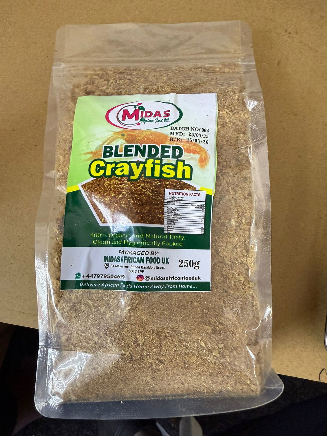 Blended Crayfish