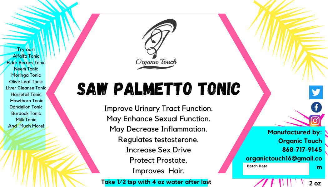 Saw Palmetto Tonic