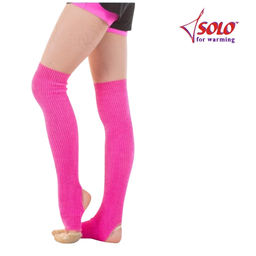 SOLO | Leg covers Solo knitted  col. Fuchsia
