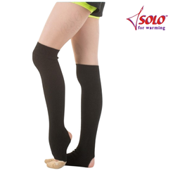 SOLO | Leg covers Solo knitted  col. Black