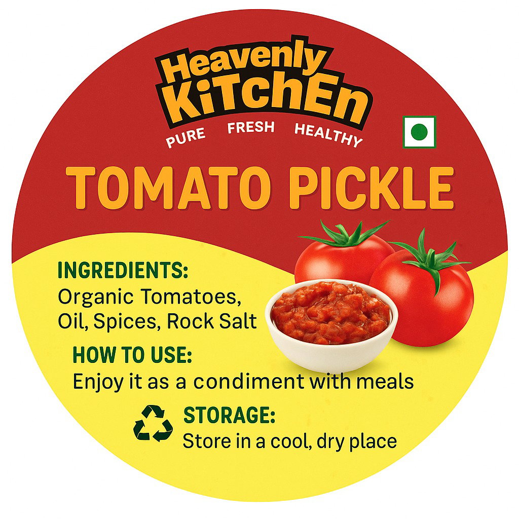 Home Made Tomato Pickle 500gram_0