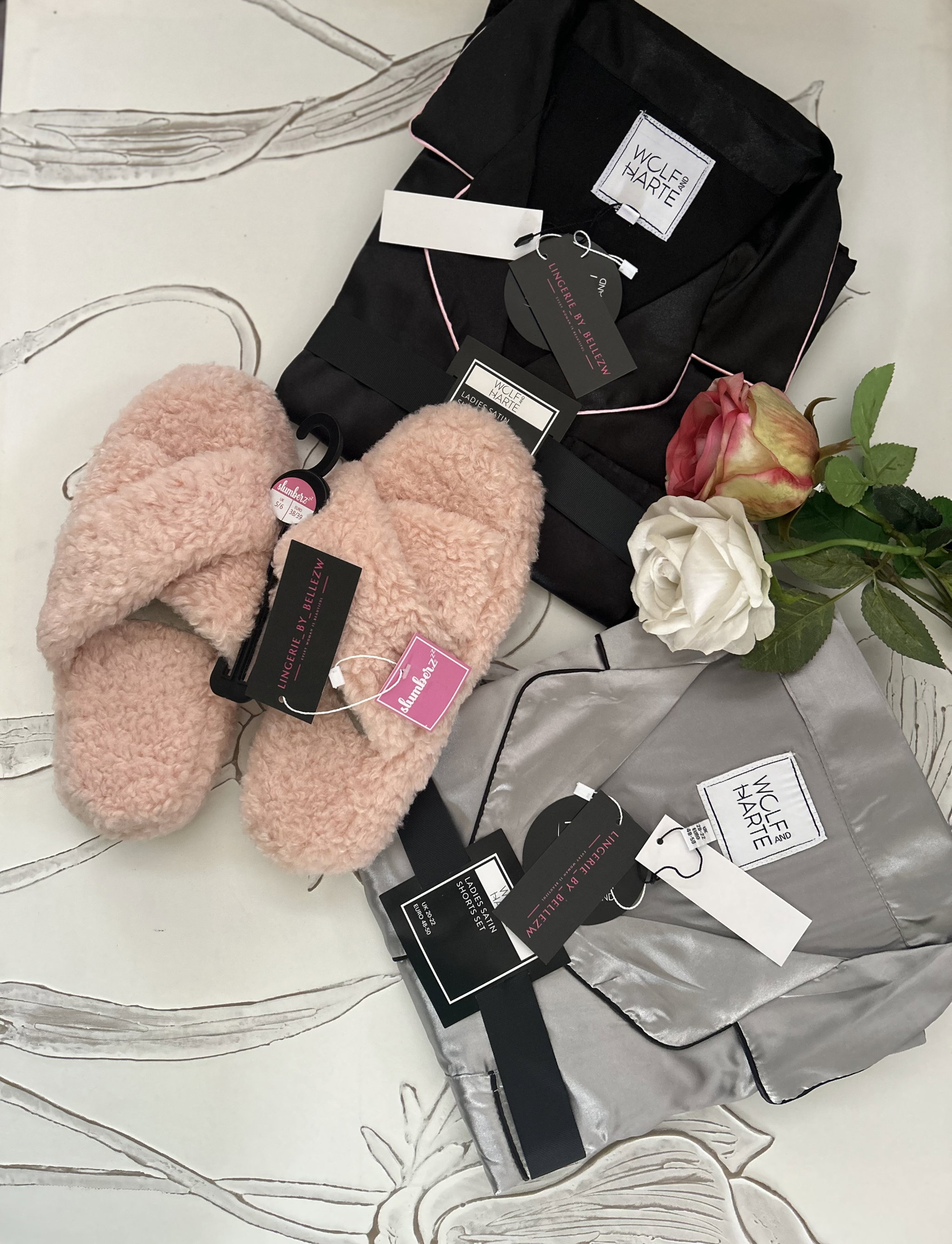 Ladies super comfortable cross over slippers _1