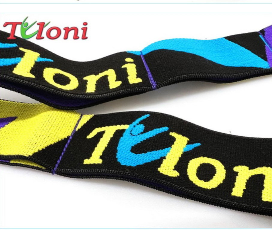 TULONI | Elastic Band Tuloni 3D Logo Senior 15 kg col. Black-Yellow _1