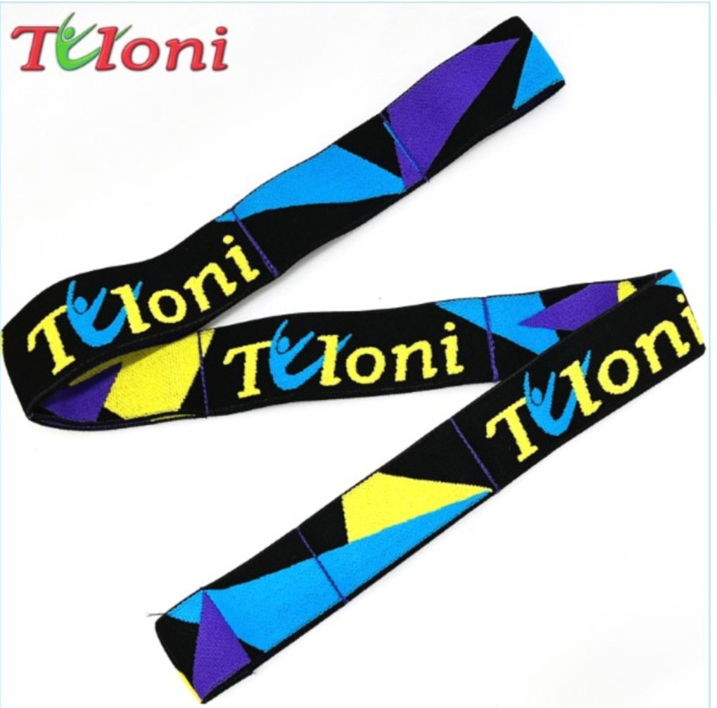 TULONI | Elastic Band Tuloni 3D Logo Senior 15 kg col. Black-Yellow