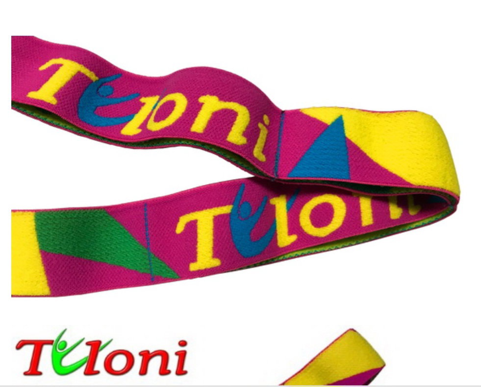 TULONI | Elastic Band Tuloni 3D Logo Junior 10 kg col. Fuchsia _2