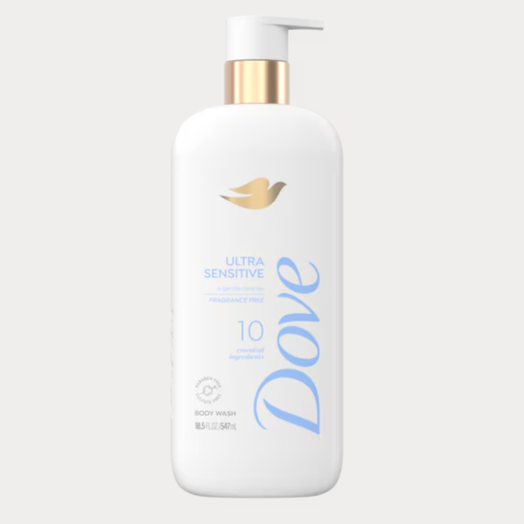 Dove 10 Ultra Sensitive - Gel de Baño