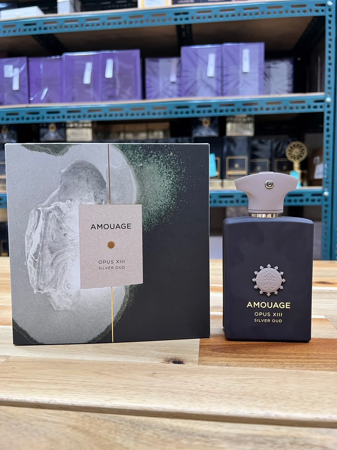 Amouage Opus XIII Silver Oud Edp 100ml Perfume _0
