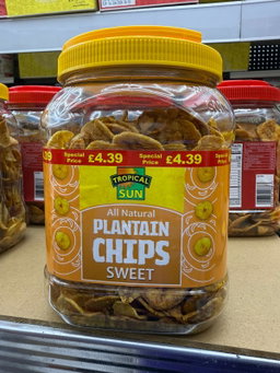 Sweet Plantain Chips