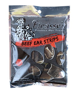 Beef Ear Strips 100g