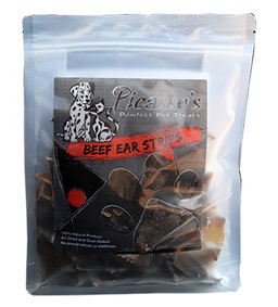 Beef Ear Strips 150g