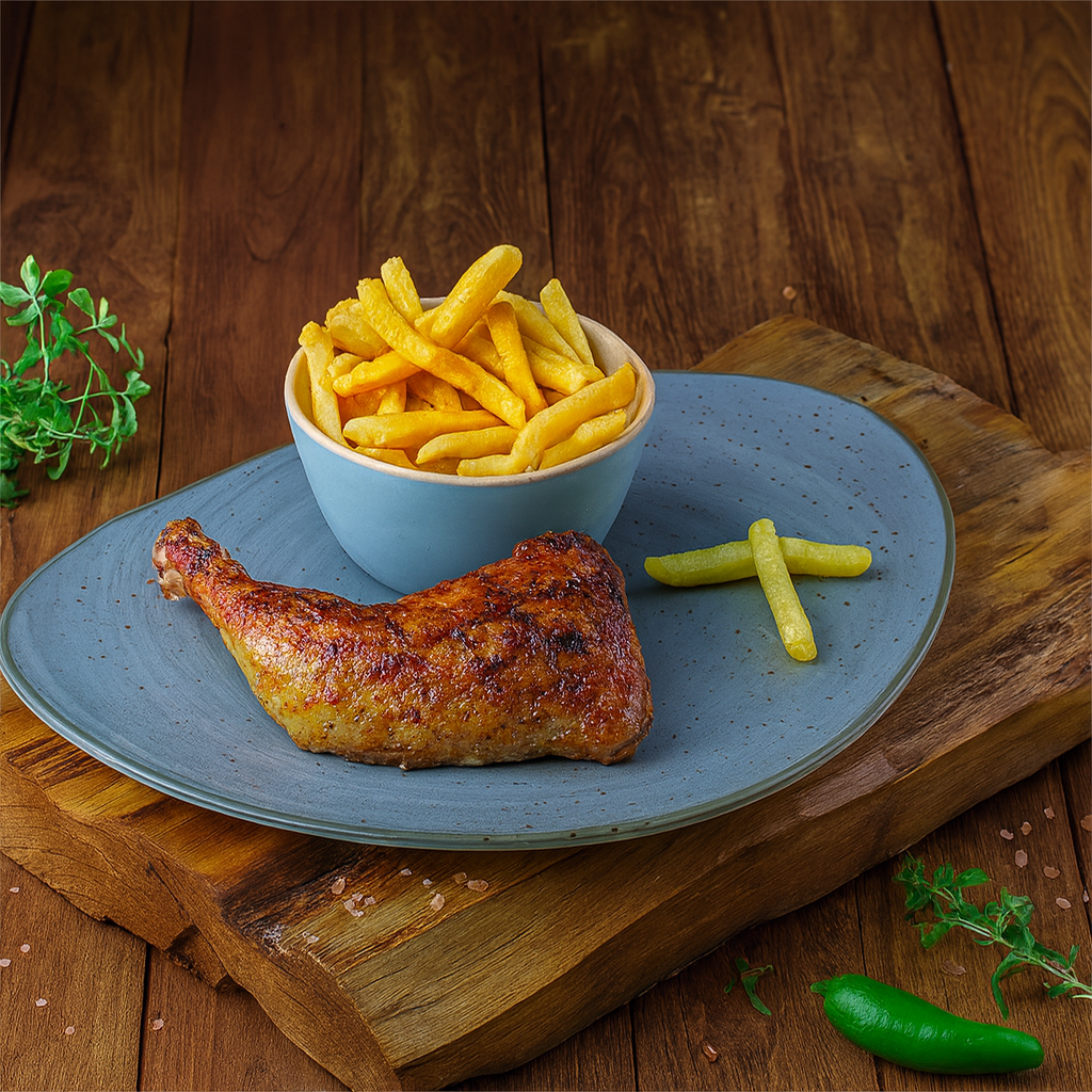1/4 Chicken With  Regular Side_0