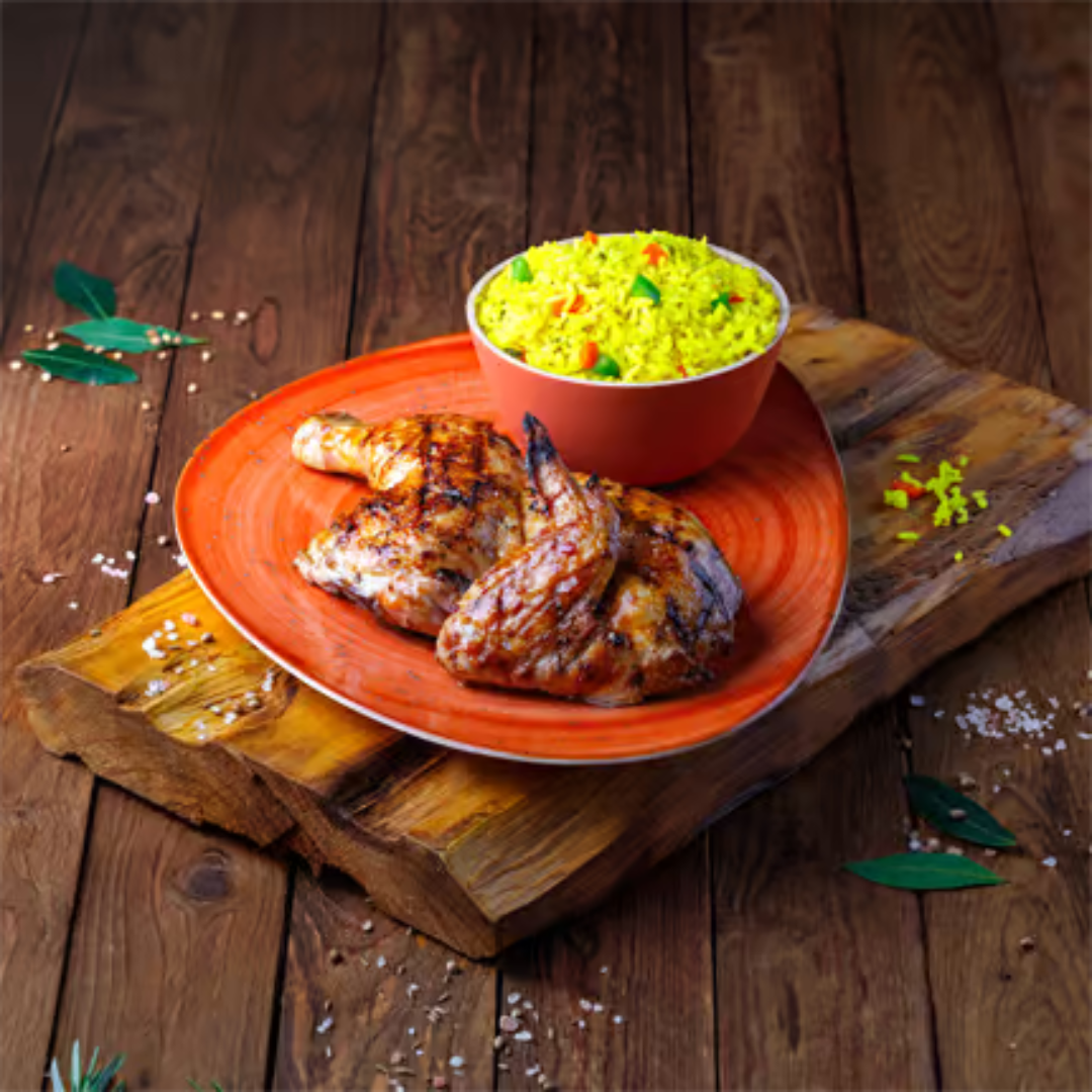 1/2 Chicken With Regular Side_0
