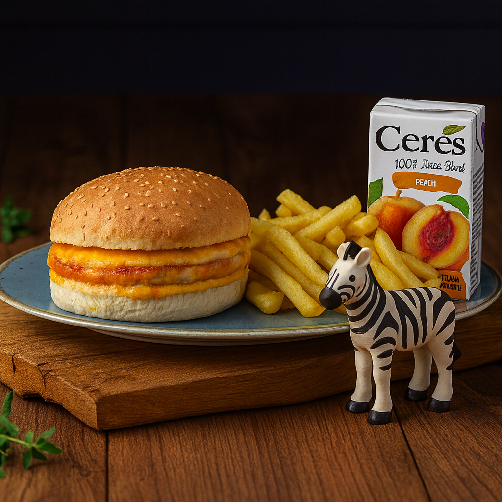 Kids Chicken Burger Meal_0