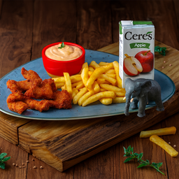 Kids Crumbed Strips & Chips