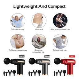 4-Head Massage Gun – Relax, Recover & Recharge