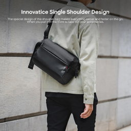 TOMTOC Explorer-T21 Sling Bag (M) - Black