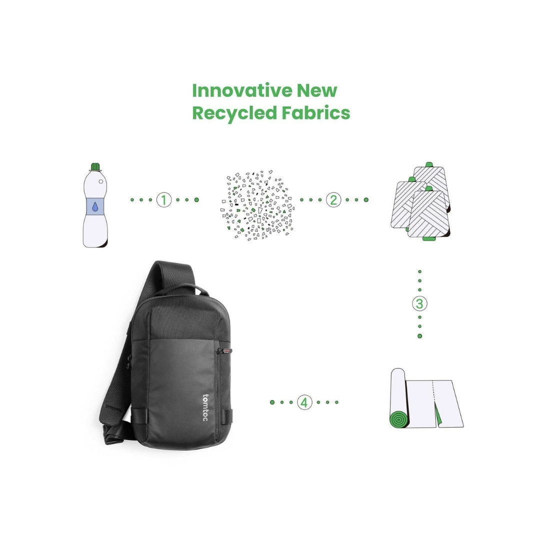 [PRE-ORDER] TOMTOC Navigator-T24 Sling Bag 5L - Black_5