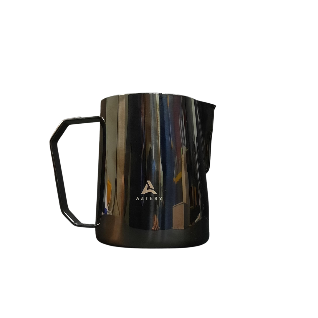 AZTERY Milk Pitcher 450ml - Metallic Black