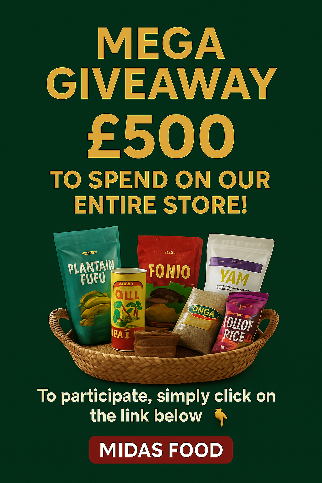 🎯Mega Giveaway: £500 to Spend on Our Entire Store!_0