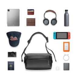 TOMTOC Explorer-T21 Sling Bag (M) - Black