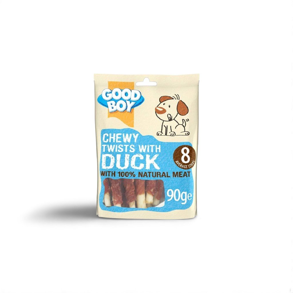 Chewy Duck Twists – 90g