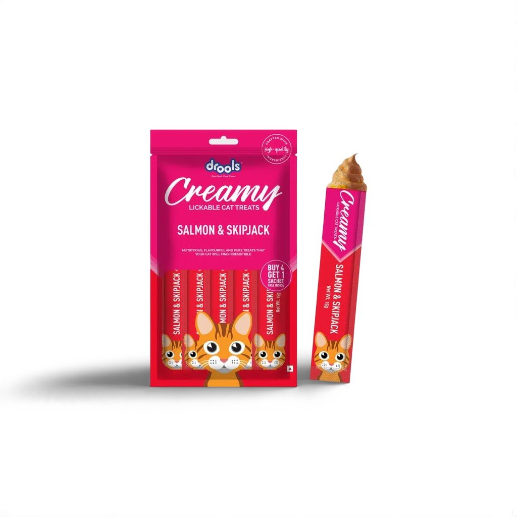 Drools Creamy Treats  Salmon & Skipjack 5 Sticks_0