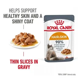 Feline Care Nutrition Hair & Skin Gravy (Wet Food – Pouches) 85g